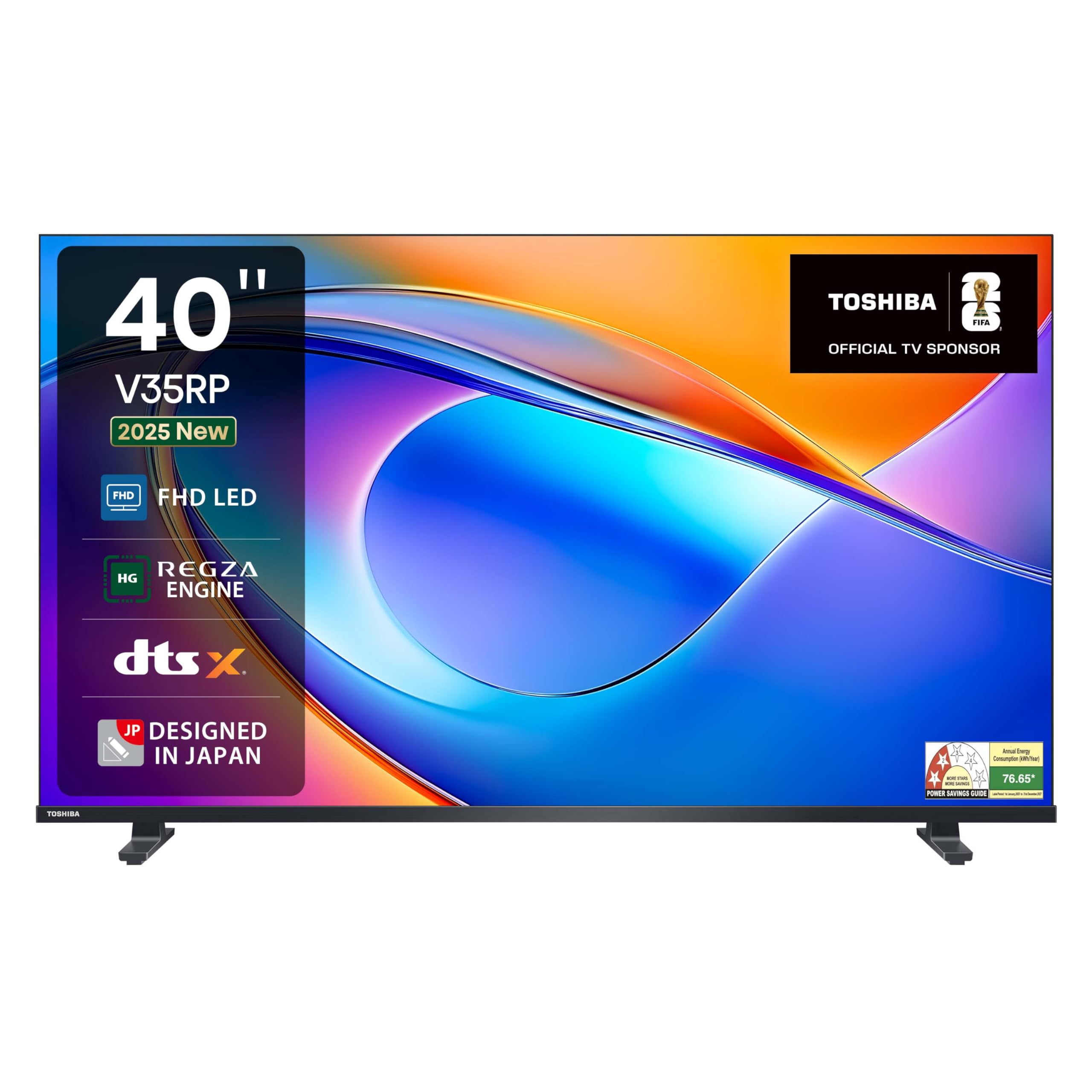 TOSHIBA 100 cm (40 inches) V Series HD Ready Smart LED TV 40V35RP